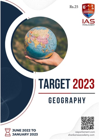 Geography - Shankar IAS Target PT 2023 - [B/W PRINTOUT]