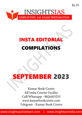 September 2023 - Insights on India Editorial - [B/W PRINTOUT]