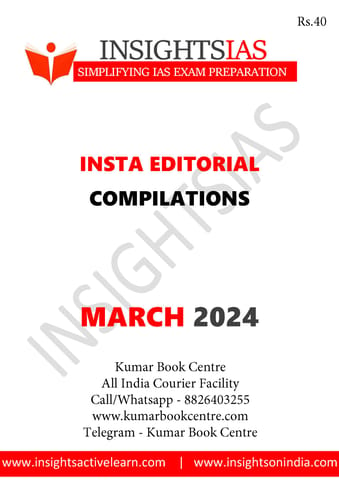 March 2024 - Insights on India Editorial - [B/W PRINTOUT]