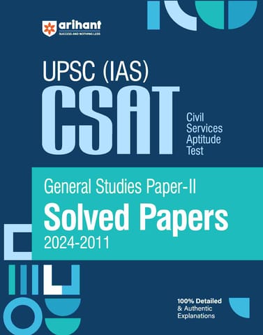UPSC (IAS) CSAT General Studies Paper II Solved Paper 2024 -2011