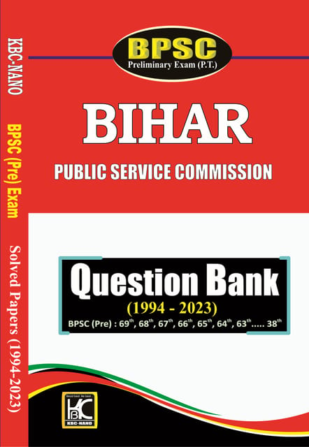 BPSC (70th Prelims) General Studies Question Bank (1994-2023) | KBC Nano (24-027)