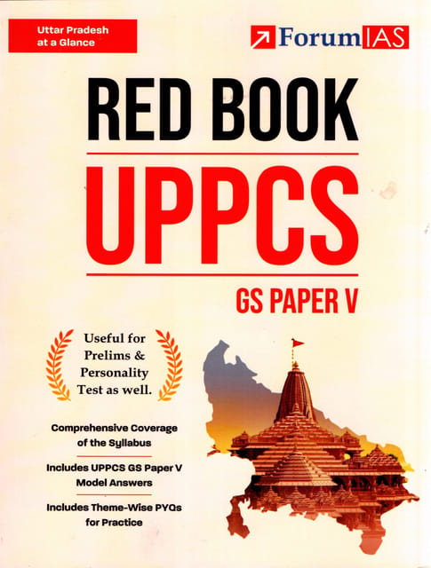 Forum Ias Red Book UPPCS GS Paper V Uttar Pradesh at a Glance English Medium